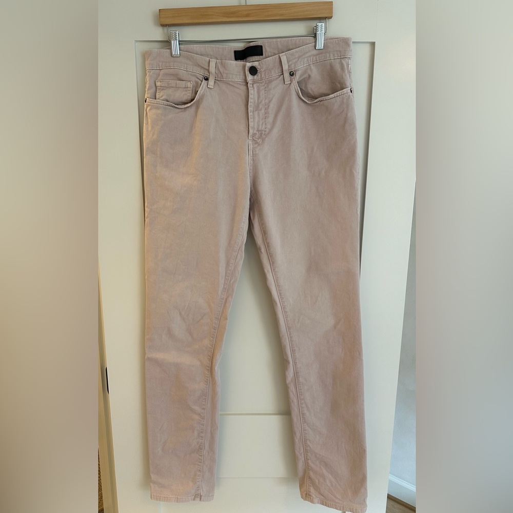 J Brand Tyler Slim Fit - 36 - in Beat Hayliotrope (light pink)